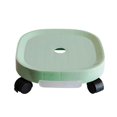 thumbnail image 1 of Flower Pot Tray with Roller Wheel Movable Grid Bottom Strong Bearing Waterproof Coating Anti-rot Root Flower Tray Garden Supply, 1 of 5