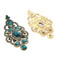 thumbnail image 2 of Large Rhinestone Drop Earrings, 2 of 2