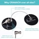 thumbnail image 5 of Cerradura Para Refrigerador Cerradura Para Refrigerador Con Llaves Cable De Avión De Alta Resistencia Adhesivos Fuertes Cerraduras Para Refrigerador Negras Para Niños Minnieouse HA013794-00, 5 of 5