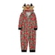 thumbnail image 2 of Pijamas navideños familiares a juego Fiomva Holiday, pijamas navideños de alce para parejas y niños, ropa de dormir para bebés, 2 of 8