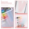 thumbnail image 4 of Luxshiny 50 Pcs Distributeurs de Ruban pour Usage Domestique en Design Simple Rose, 4 of 8