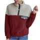 thumbnail image 1 of Moda mujer casual felpa manga larga patchwork señoras tops sudaderas Fridja  fksj2435, 1 of 6