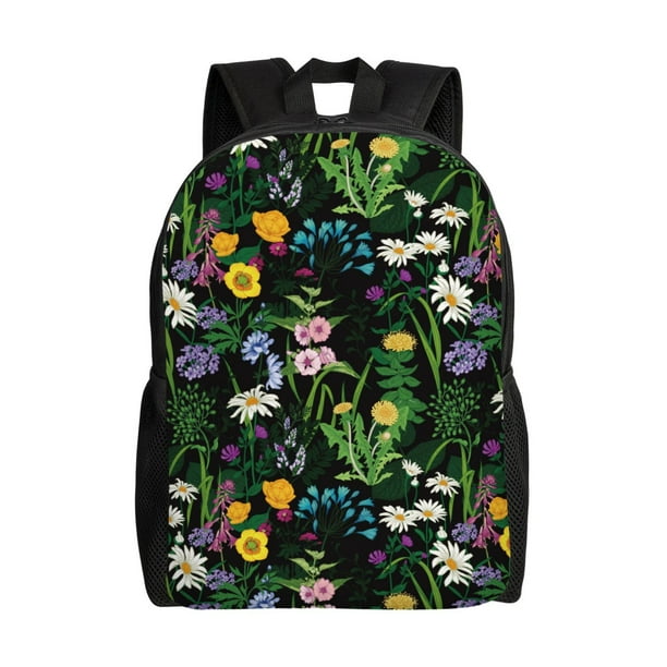 Fotbe Chamomile Mochila de Viaje para Laptop, Mochila Ejecutiva Delgada y Resistente 15.6"
