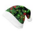 thumbnail image 4 of Rotm Ki'ds Santa Hat Cute Print Santa Hat Animal Christmas Hat Funny Holiday Party Headwear New Year Festive Accessory Green,S, 4 of 4