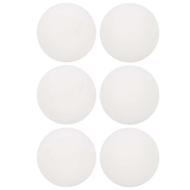 Pelotas de tenis de Ping Pong, estándar, duraderas, ABS, práctica, entrenamiento, ejercicio, color blanco, 6 uds. YUNYI BRAND Deportes