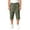 X-881Army Green, variant on Kids Boys Girls Capri Pants Drawstring Elastic Waist Solid Color Lightweight Loose Fit Stretchy Trousers For Casual Daily Wear,Green,5-6 Years