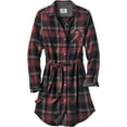 thumbnail image 5 of Legendary Whitetails Women's Open Spaces Flannel Long Sleeve Button Up Dress, 5 of 7