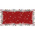 thumbnail image 1 of Red Christmas Tablecloth Rectangle 60x120 Inch, Winter Xmas Snowman Santa Christmas Tree Table Cloth Cover Rectangle Table Washable, Holiday Christmas Tablecloths for Rectangle Tables, 1 of 1