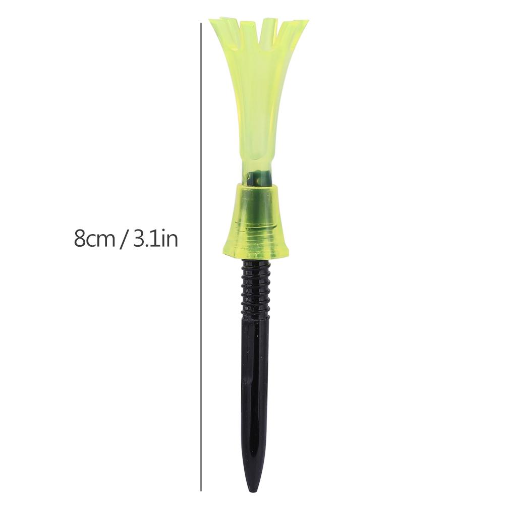 Herwey Training Golf Tees, Adjustable Tees,3 PCS / 1 Set Adjustable