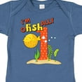 thumbnail image 4 of Inktastic I'm O-fish-ally One Cute Puffer Fish First Birthday Boys or Girls Baby Bodysuit, 4 of 5