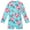 55 Blue, variant on Hicidod Girl One Piece Rashguard Swimsuit Long Sleeve Floral Printed Zipper Upf 50+ Sun Protection Boyleg Bathing Suits Wetsuit Swimwear 4-12Y