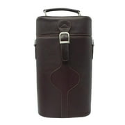 Piel Leather Double Deluxe Wine Carrier