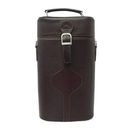 Piel Leather Double Deluxe Wine Carrier