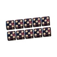 thumbnail image 4 of lionlar Ensemble de 10 dés à Six Faces Ensemble Jouets pour Jeu de Rôle Plateau Bleu, 4 of 6