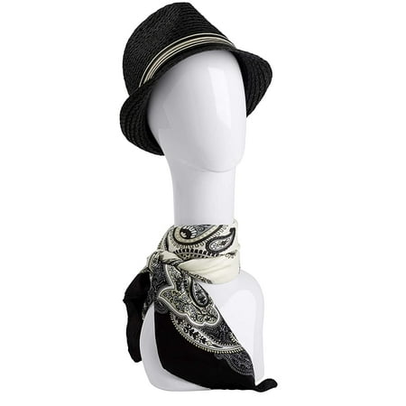 

Premium Glossy White Plastic Mannequin Head - 18 1/2ʺH - Great for Scarves Hats and Jewelry