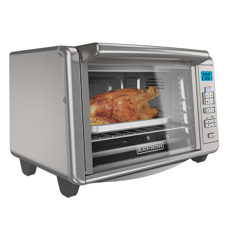 Toaster Oven 6-Slice Convection Model TO1675B - 1500W Black And Decker