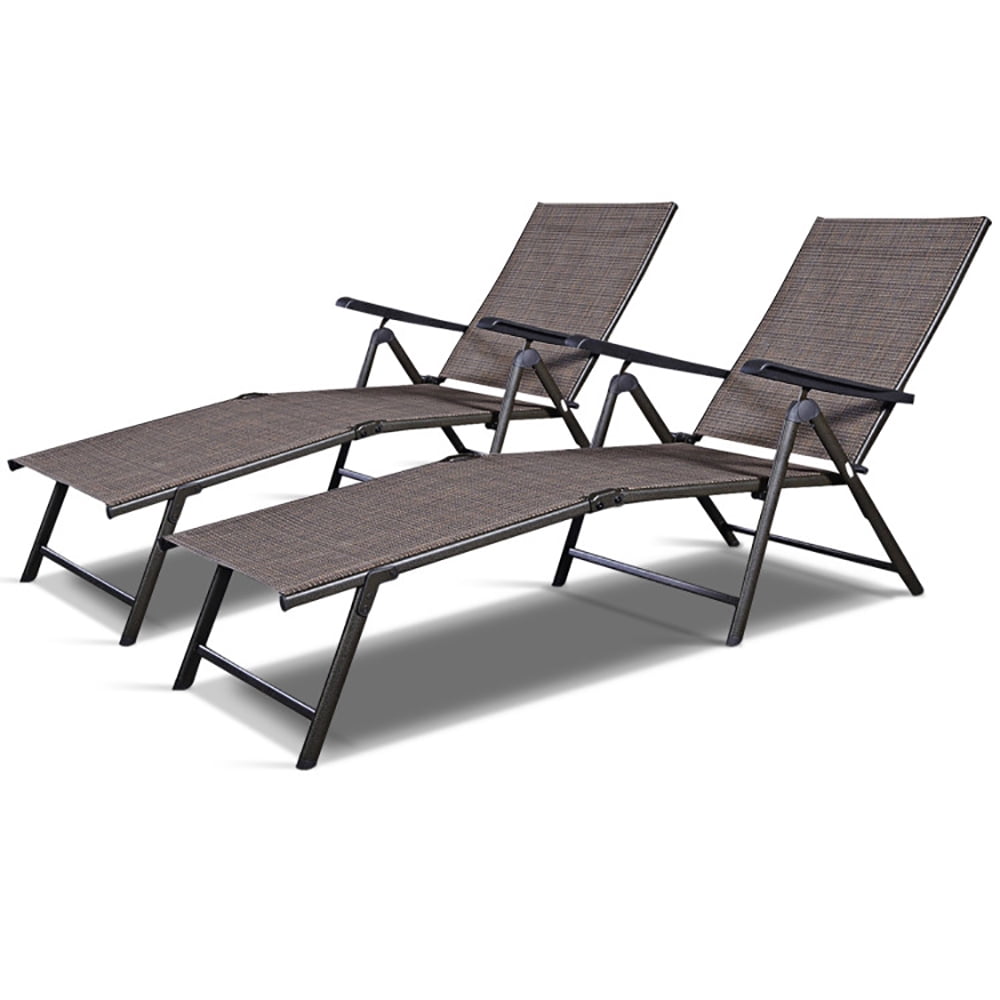 Aimee Lii Adjustable Chaise Lounge Chair with 5 Reclining Positions, Patio Loungers Aimee Lii Adjustable Chaise Lounge Chair with 5 Reclining Positions, Patio Loungers