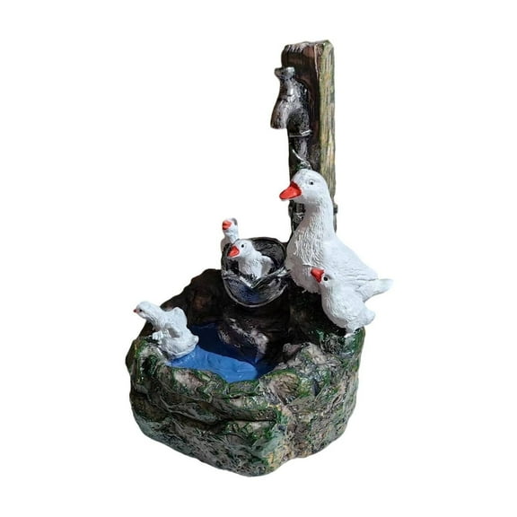 FACEGA Outdoor Fountain,Beautiful Outdoor Water Fountain,Decorative Fountain