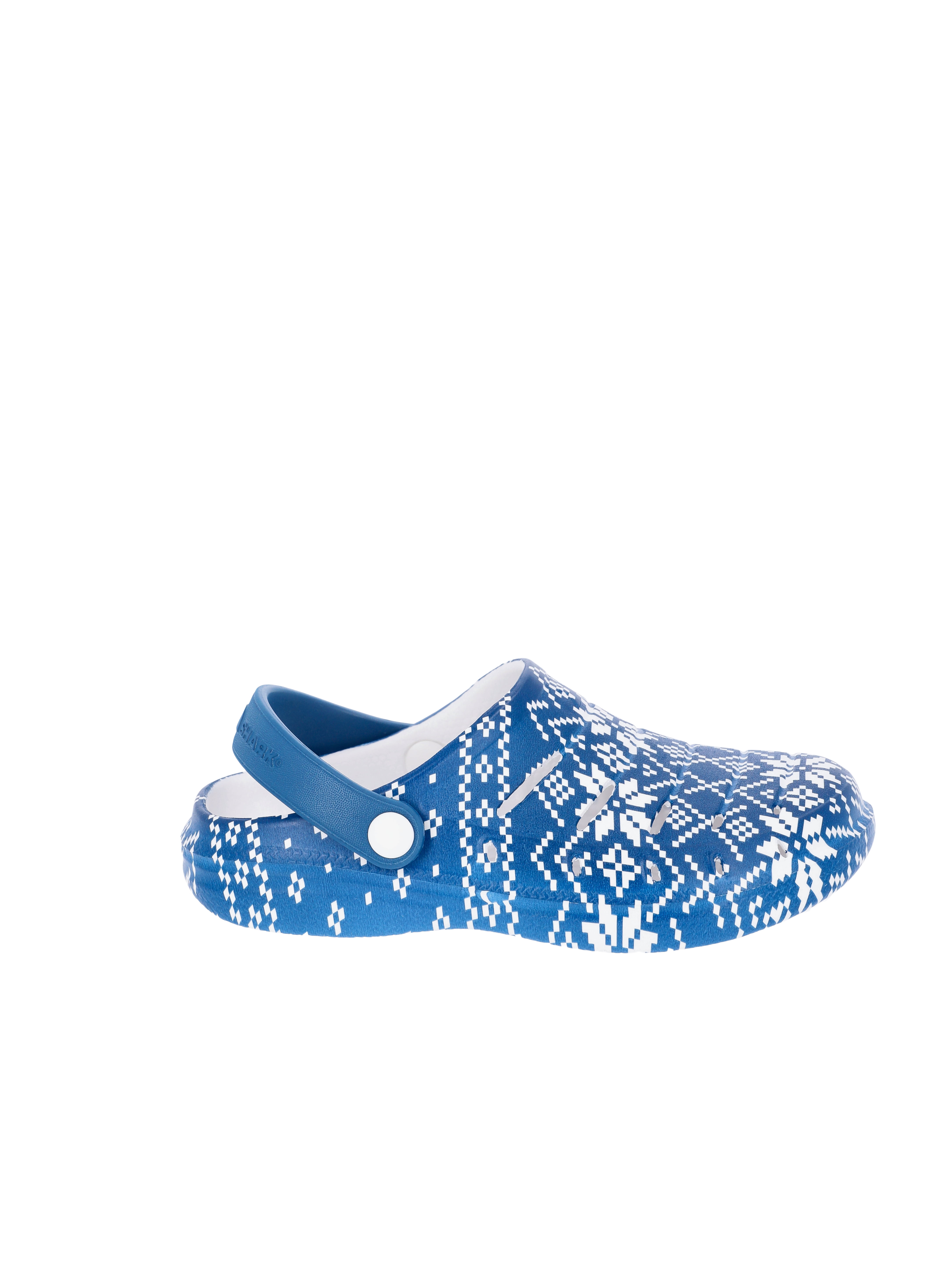Rugged Shark Toddlers and Kids Holiday Printed Clogs