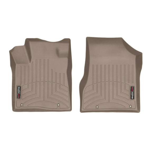WeatherTech Custom Fit FloorLiners compatible with 2019-2024 Nissan Murano - 1st Row (Driver & Passenger), Tan