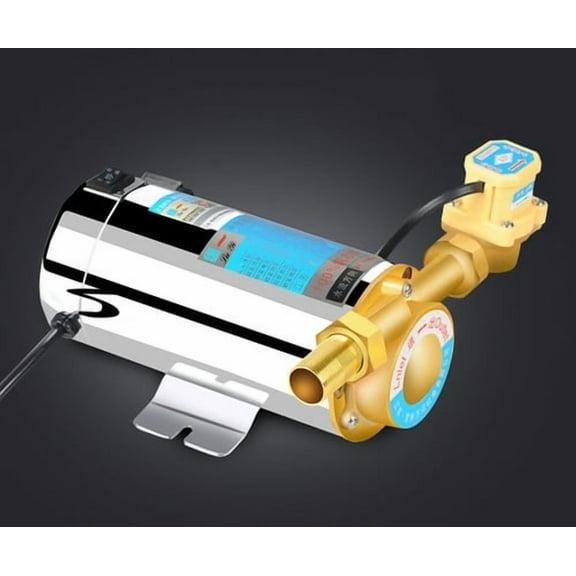 TOPCHANCES Tap Water Booster Pump, 220V 100W Home Automatic Pipeline Pressure Pump Small Water Pump for Solar Water Heater