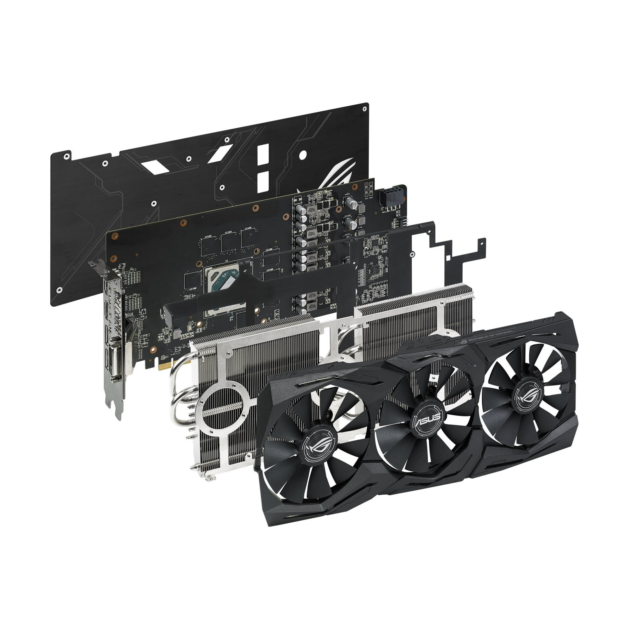 ASUS　ROG STRIX RX580 O8G GAMING ASUS ROG-STRIX-RX580-O8G-GAMINGOC Edition GDDR5 DP HDMI DVI