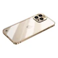 thumbnail image 1 of Id Funda Esmerilada Transparente Con Marco De Metal Para, 1 of 6