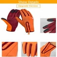 thumbnail image 3 of BESTSKY Gloves for Women Cold Weather Cycling-Ski Fit Gloves Winter Fleece-Lined Toasty Driving Gloves,Deep Blue, 3 of 5