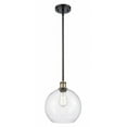 thumbnail image 1 of Innovations 516-1S-BAB-G124-10-LED Large Athens 1 Light Pendant part of the Ballston Collection, Black Antique Brass, 1 of 1