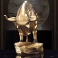 thumbnail image 3 of AOOOWER Cattle Statues Cow Statue Figurine Decorative Objects Sculptures Gift, 3 of 8