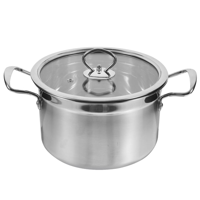 BESTYASH 1Set Metal Soup Pot with Even Heating and Durability for Everyday Kitchen Use