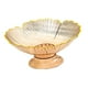 thumbnail image 4 of Frutero decorativo con agujeros de drenaje bandeja de aperitivos para encimera de mesa oro Strade Fareast Limited, 4 of 7