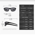 thumbnail image 6 of Polarized Night Vision Sunglasses Night Driving Glasses for Men Women Anti Glare Wraparound Sun Glasses ﻿,color 6, 6 of 8
