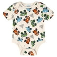 thumbnail image 2 of Monster Jam Grave Digger El Toro Loco Megalodon 5 Pack Bodysuits Newborn to Infant, 2 of 5