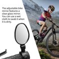 thumbnail image 4 of Langgg Bike Mirror Handy Installation Cycling Supply Rearview Lens Craftsmanship Smooth Surface Biking Accessory Rear Mirrors Acrylic Mirror Face 1Set, 4 of 6