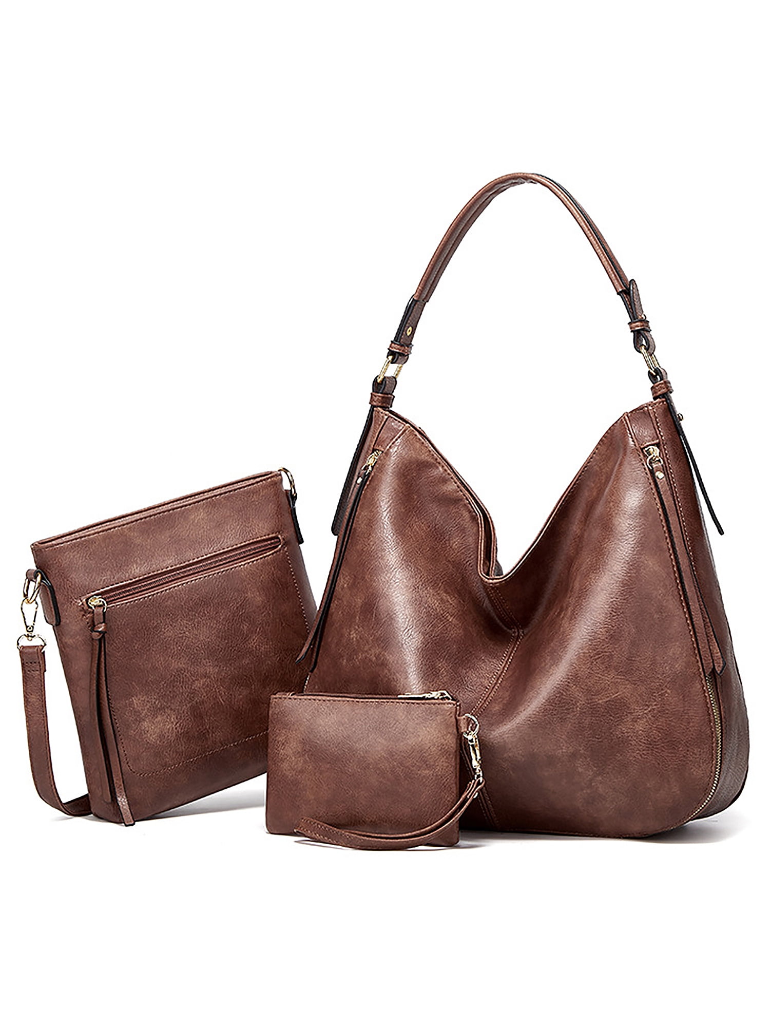 3pcs/Set Womens Leather Handbag Shoulder Bags Tote Purse Messenger Hobo Bags NEW 