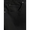 thumbnail image 6 of Terra & Sky Women's Plus Size 5-Pocket Pull-On Denim Shorts, 6 of 7