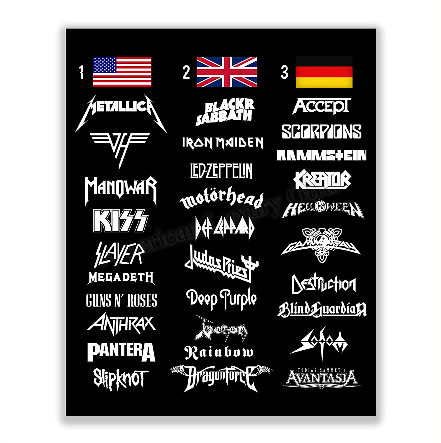 Rock N Roll Music Sold My Soul Garage Band Wall Decor Man Cave Metal Tin Sign 