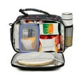 thumbnail image 2 of FORMRS Student Lunch Bag Insulated Reusable Cooler Box with Zipper Pockets, Blue Stars Pattern, 2 of 9