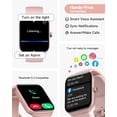 thumbnail image 3 of TOOBUR IDW16 IP68 Waterproof 1.95 inch Pink Case with Silicone Band, 3 of 8