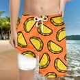 thumbnail image 6 of Gubotare Boy Swim Trunks Boys Swim Trunks Swimming Shorts Stretchy Quick Dry Swimsuit (Orange,Size 6-7 Years), 6 of 7
