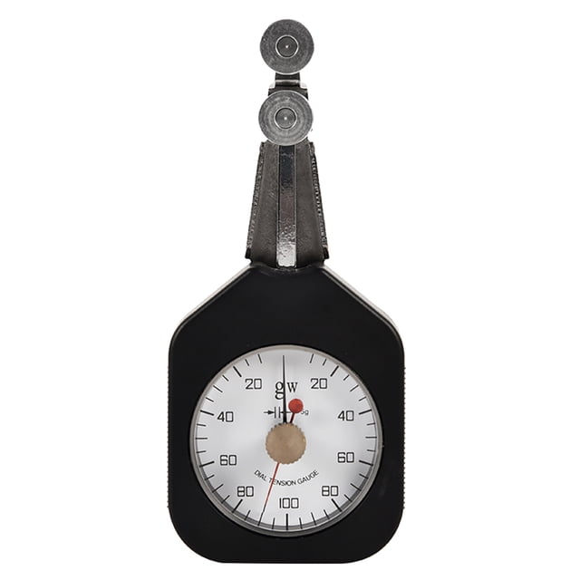Tensiómetro textil Tensiómetro textil Tensiómetro de presión de dial analógico de doble aguja Herramientas de medición de fuerza mecánica