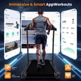 thumbnail image 5 of COFUNOK 16% Auto Incline Folding Treadmill ,4.0HP Treadmill for Home and Office,300-400LBS Capacity,10MPH Incline Treadmill with Heart Rate & Body Fat Monitor,App, 5 of 10