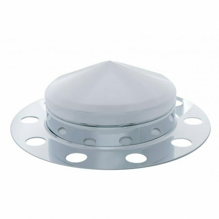 Front Axle Repair - Pointed Front Axle Cover 3 Piece Kit - Steel/Aluminum Wheel