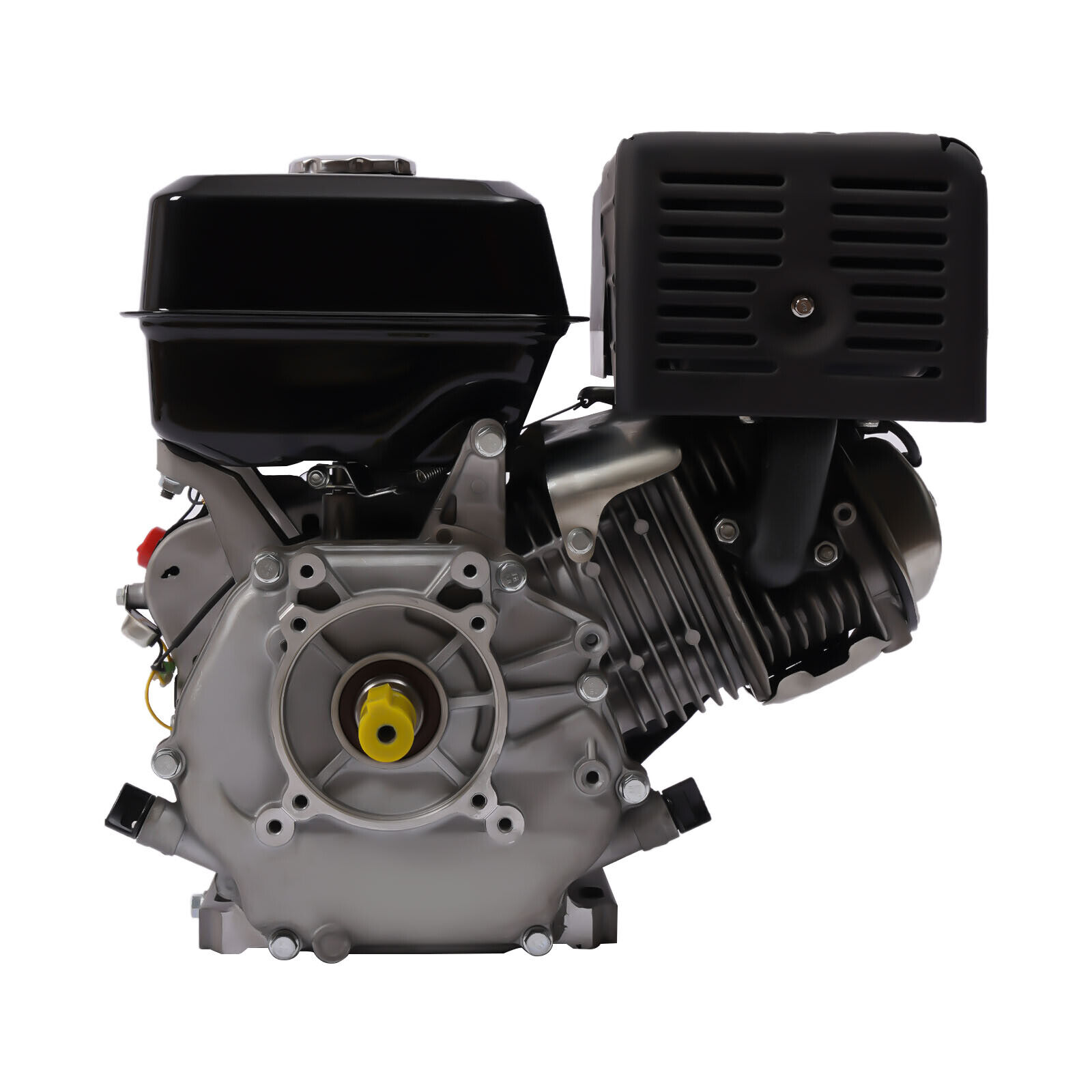 420CC 4 Stroke 15HP Gas Motor Engine OHV Gasoline Motor  Forced Air Cooling 4-Stroke 15HP 420cc OHV Horizontal Shaft Gas Engine Recoil Air Cooling Start