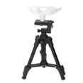 thumbnail image 1 of Satellite Tripod Mount, Rugged Easy Installation Satellite Tripod Mount Bracket Strong Load Bearing Capacity Large Base with 1/4in Nut for Home, 1 of 7