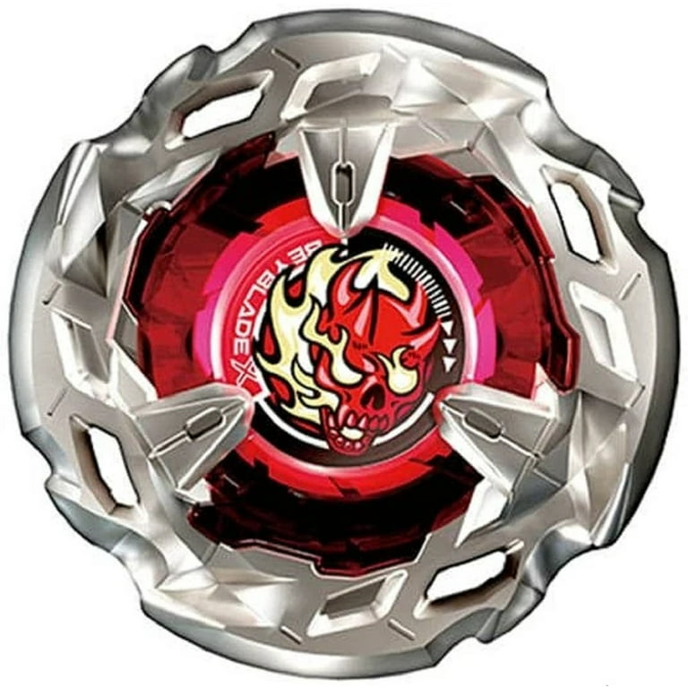 Hellsscythe 4-60T Beyblade X Starter BX-02 with Launcher Grip Battle Top  Gyro Xmas Gift Red