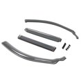 thumbnail image 2 of TuningPros IWV-855i Premium In-Channel 2mm Window Visor Deflector Rain Guard  4 Pcs Set For 2012-2017 BMW F31 3 Series Wagon, 2 of 3
