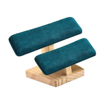 Segolike Bangle Bracelet Holder Jewelry Rack Elegant Velvet Bar Jewelry Organizer Dressing Table Jewelry Holder for Store Jewelry Layers