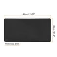 thumbnail image 2 of Uxcell 31x16" Desk Mat Protector, Dual Side Soft Smooth Mouse Pad Writing Mat, Black, 2 of 6